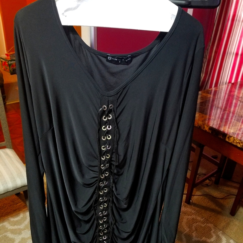 Vneck Bodycon Corset Dress